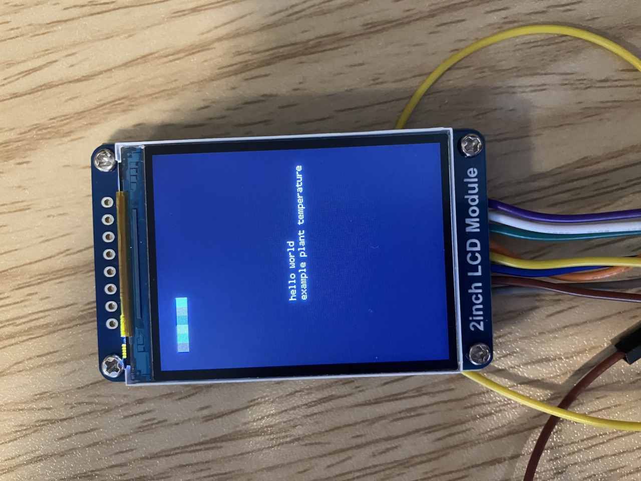 ST7789 Rectangle Test